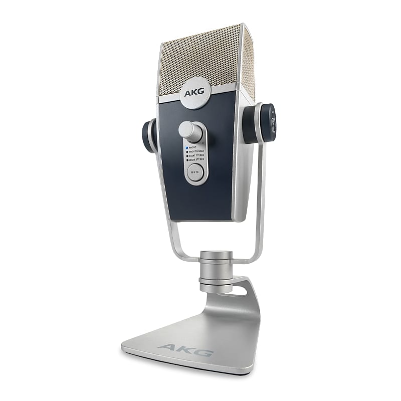 Микрофон AKG Lyra Multipattern USB Condenser Microphone микрофон проводной akg lyra c44 usb разъем usb серый черный