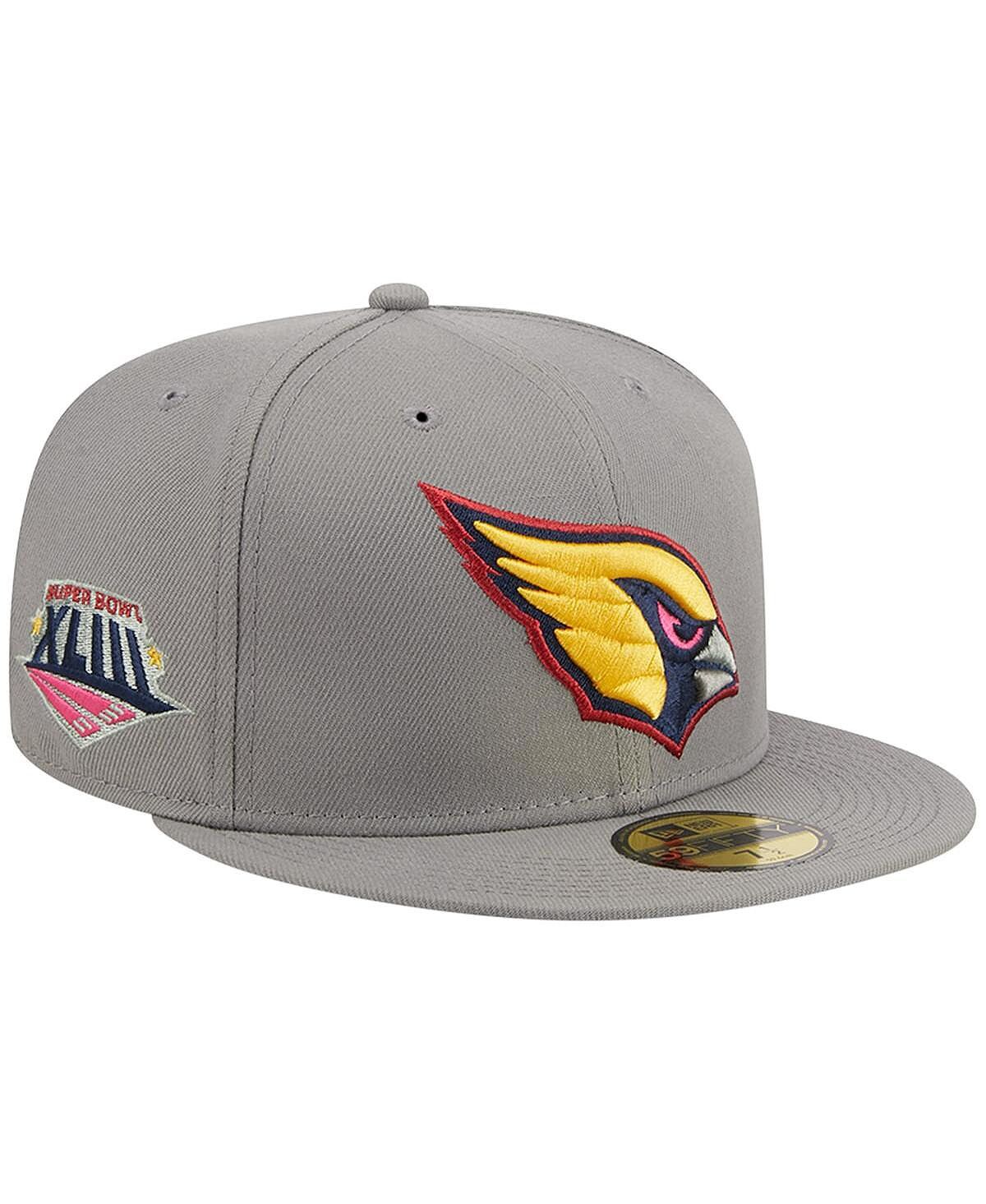 

Мужская серая приталенная шляпа Arizona Cardinals Color Pack 59FIFTY New Era