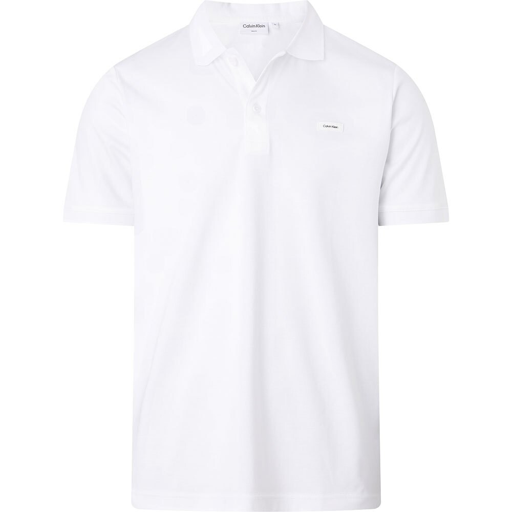 

Поло с коротким рукавом Calvin Klein Smooth Slim, белый