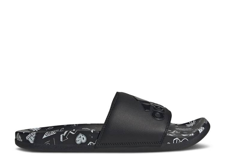 

Кроссовки Adidas ADILETTE COMFORT SANDAL 'DOODLES', черный