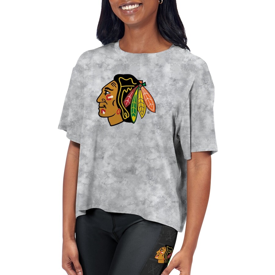 

Футболка с коротким рукавом Certo Chicago Blackhawks, серый