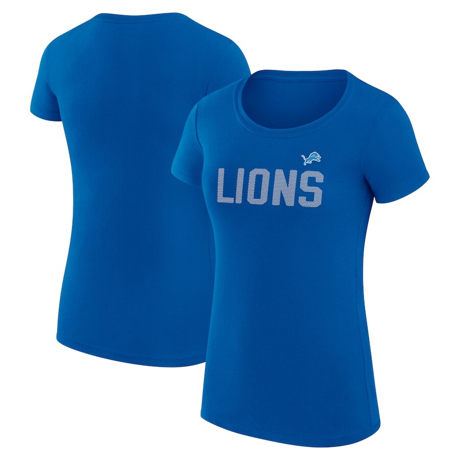

Футболка с коротким рукавом G-III 4Her by Carl Banks Detroit Lions, синий