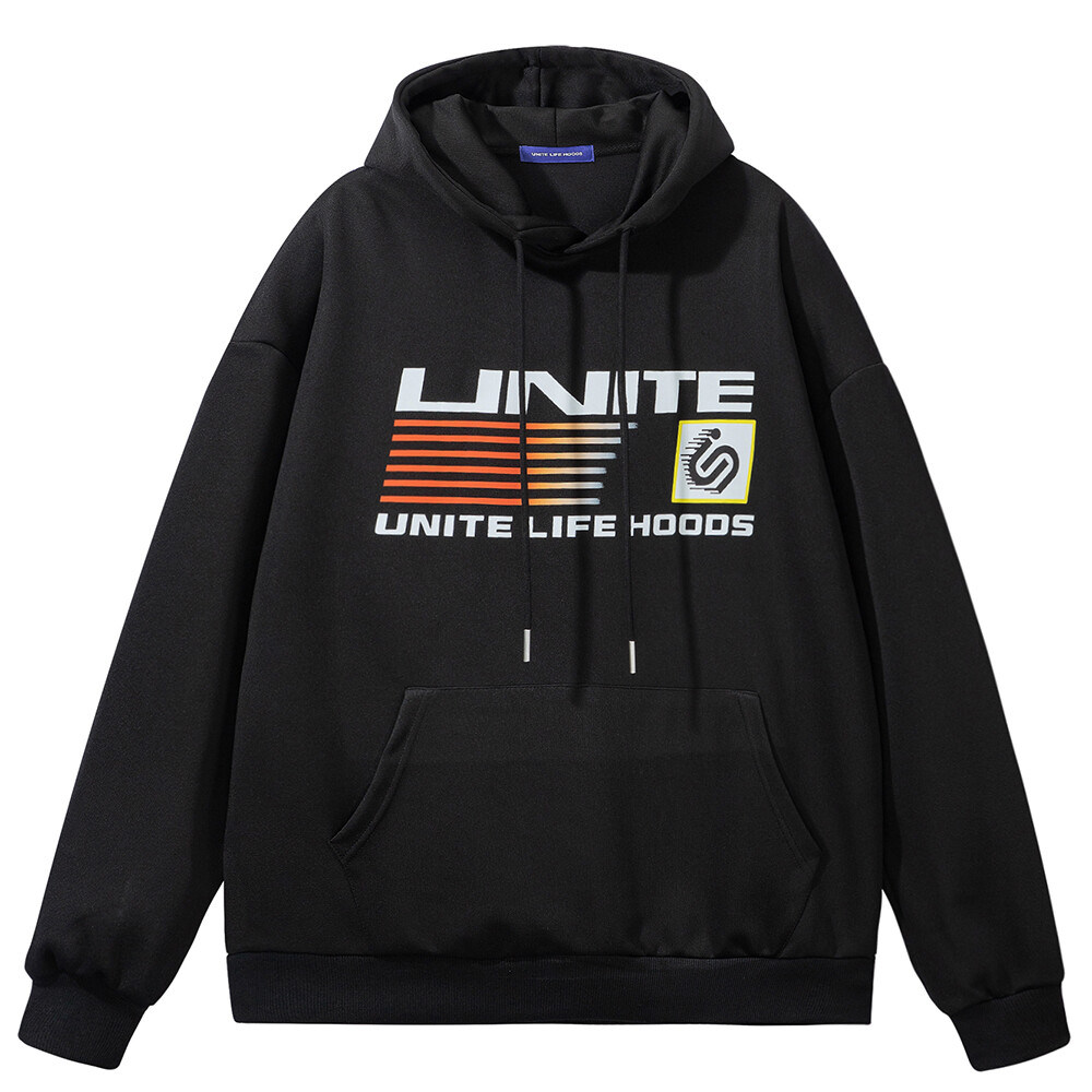 

Толстовка унисекс Unite Life HOODS, Серый (утолщенный, на флисовой подкладке)