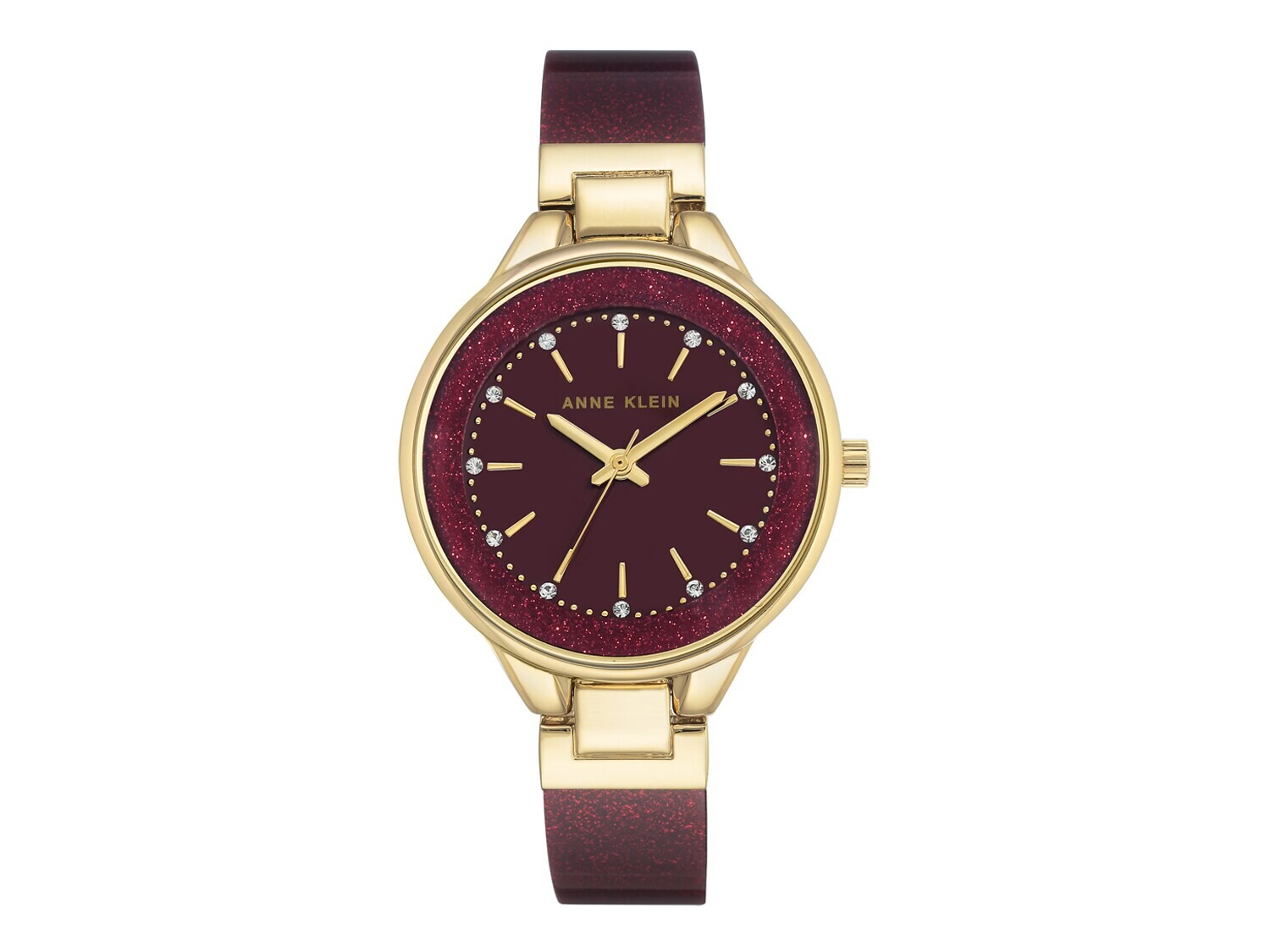 

Часы Anne Klein с блестящими кристаллами – ФИНАЛЬНАЯ РАСПРОДАЖА, бургундия