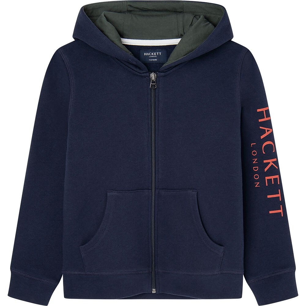 

Толстовка Hackett HK580898 Full Zip, синий