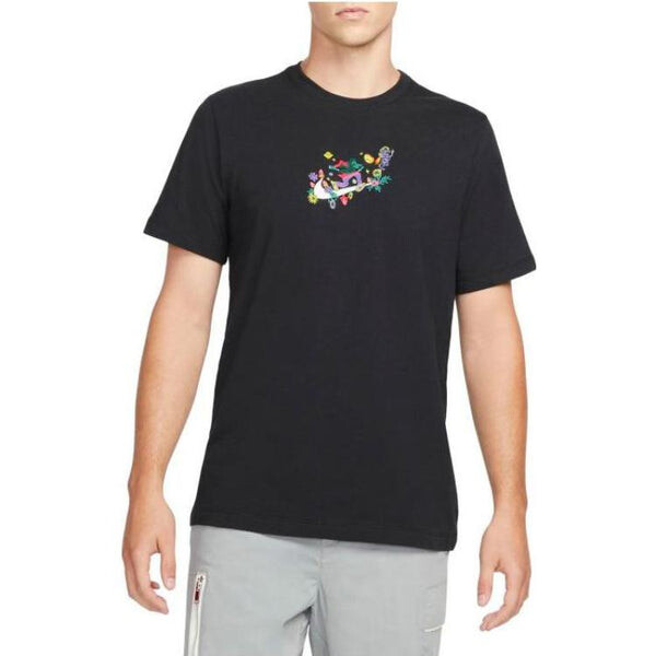 

Футболка Nike Sportswear Graphic Logo Twist T-shirt 'Black', черный