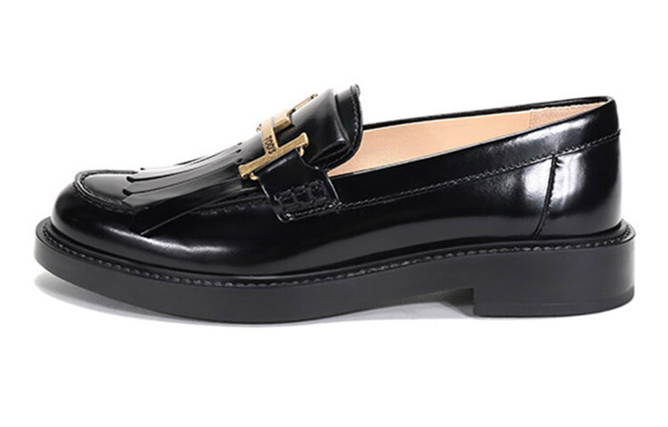 

TOD'S Wmns Лоферы черные