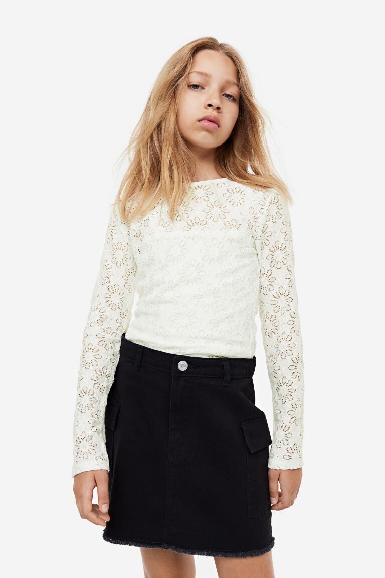 

Кружевной топ H&M
