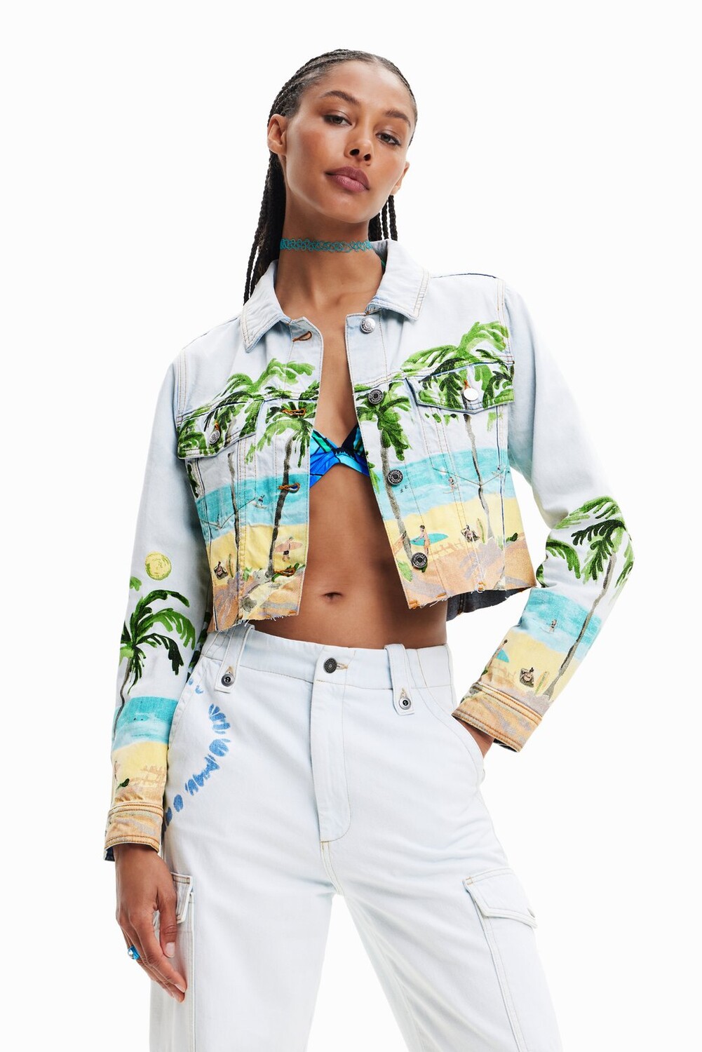 

Джинсовая куртка Desigual, Серый