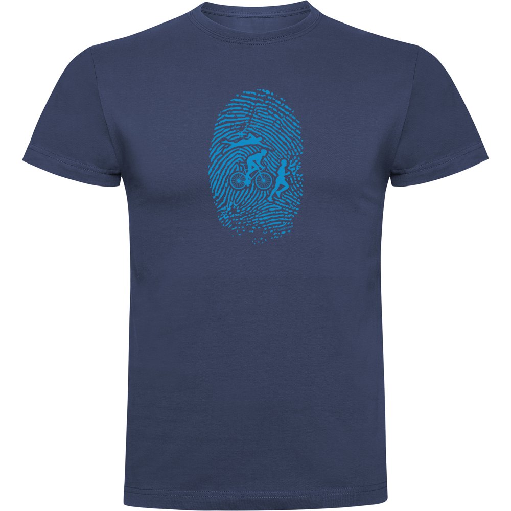Футболка Kruskis Triathlon Fingerprint, синий