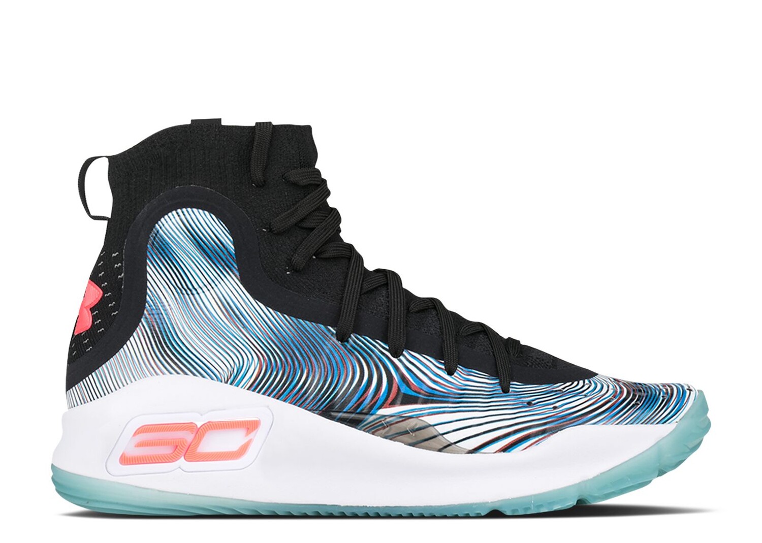 

Кроссовки Under Armour Curry 4 Retro Gs 'More Magic' 2023, разноцветный