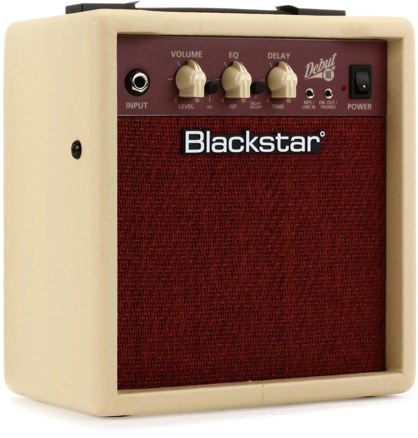 

Комбоусилитель Blackstar Debut 10E, 2 x 3 дюйма, 10 Вт, кремовый/бычья кровь