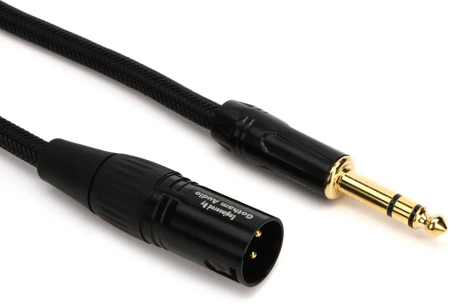 

Warm Audio Prem-XLRm-TRSm-3' Кабель Premier Gold XLR Male — TRS Male — 3 фута