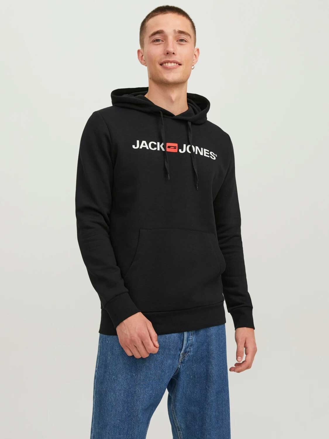 

Толстовка Jack & Jones CORP OLD LOGO, черный