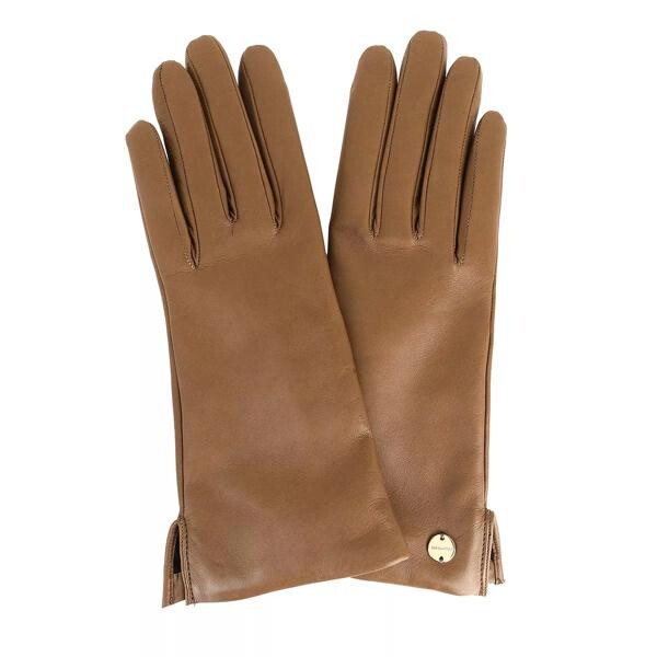 

Перчатки gloves leather Coccinelle, оранжевый