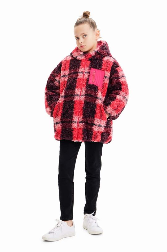 цена Куртка для мальчика 23WGEW08 JACKET Desigual, розовый