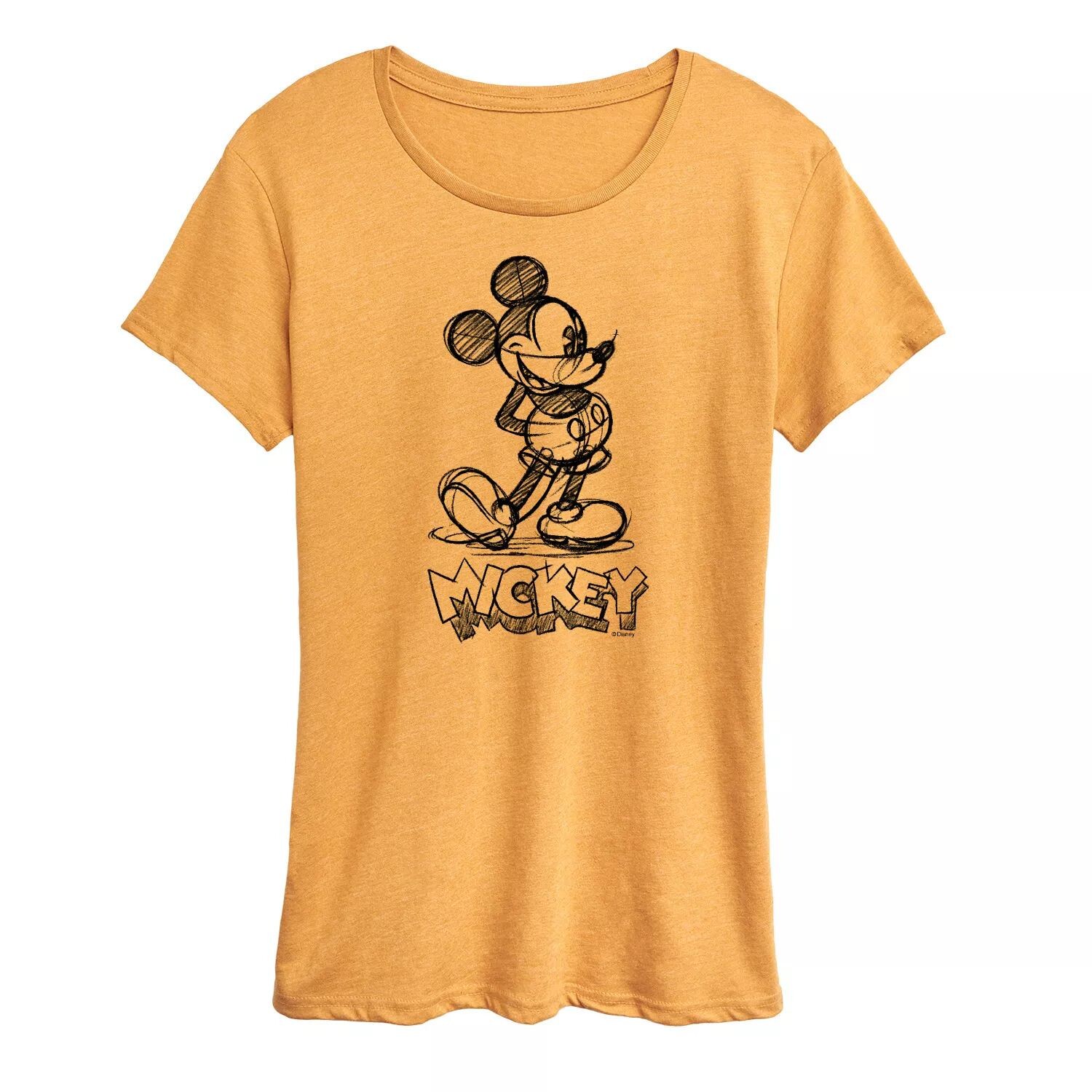 

Женская футболка с рисунком Микки Мауса Диснея Licensed Character