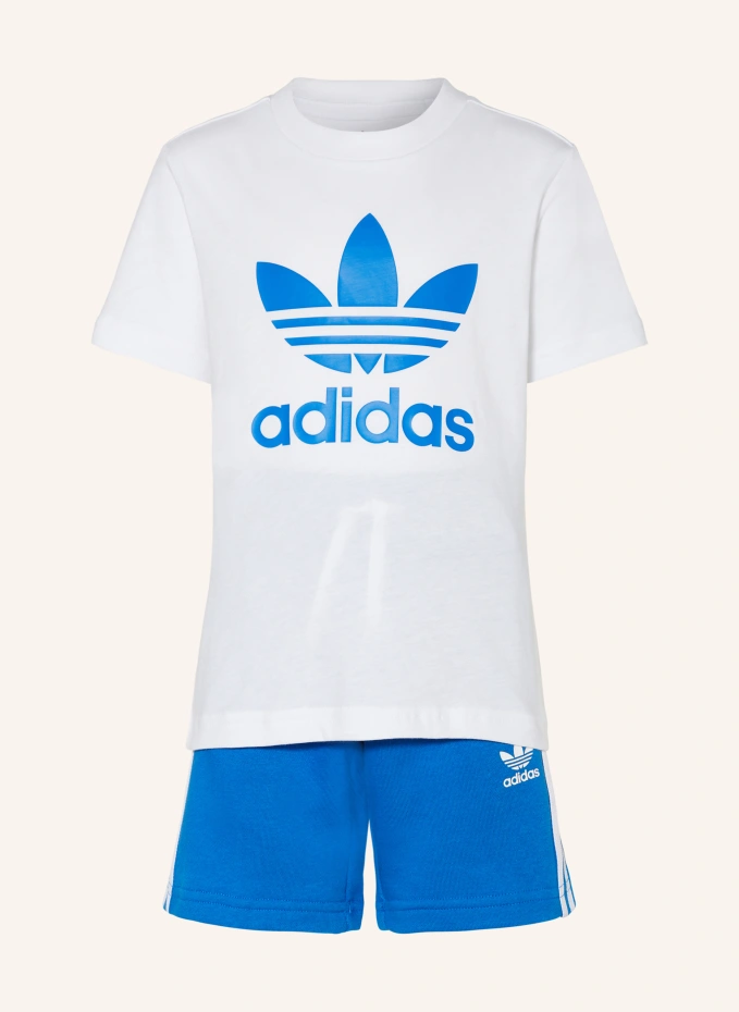 

Комплект adicolor: футболка и спортивные шорты Adidas, белый