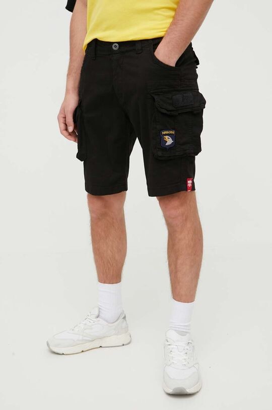 

Шорты Alpha Industries, черный