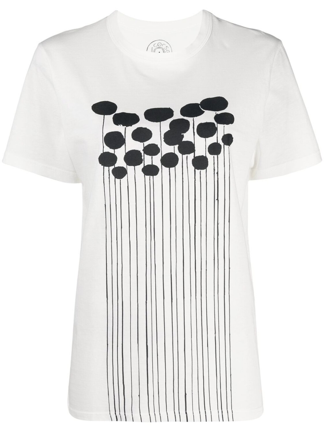 

Corso Como футболка с графичным принтом, белый