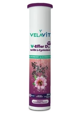 

Velavit V-Effer D3 с L-цистеином 20 шипучих таблеток