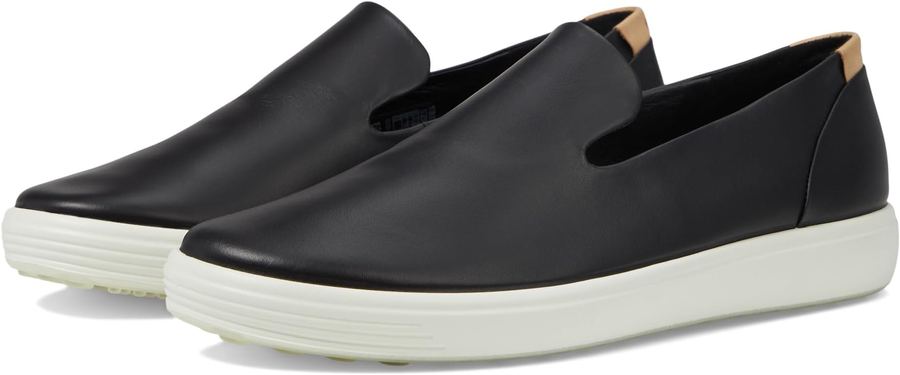 

Кроссовки Soft 7 Slip-On Sneaker ECCO, цвет Black/Powder, Черный