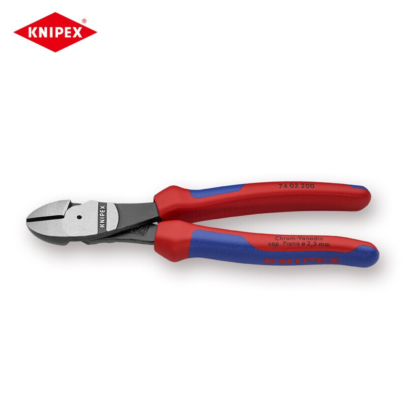 KNIPEX 200 мм диагональные плоскогубцы, экономящие труд, плоскогубцы для воды, ножницы для рта, электронные ножницы, пластиковые плоскогубцы, диагональные плоскогубцы 74 02 200 по индивидуальному заказу (срок поставки 4-8 недель)