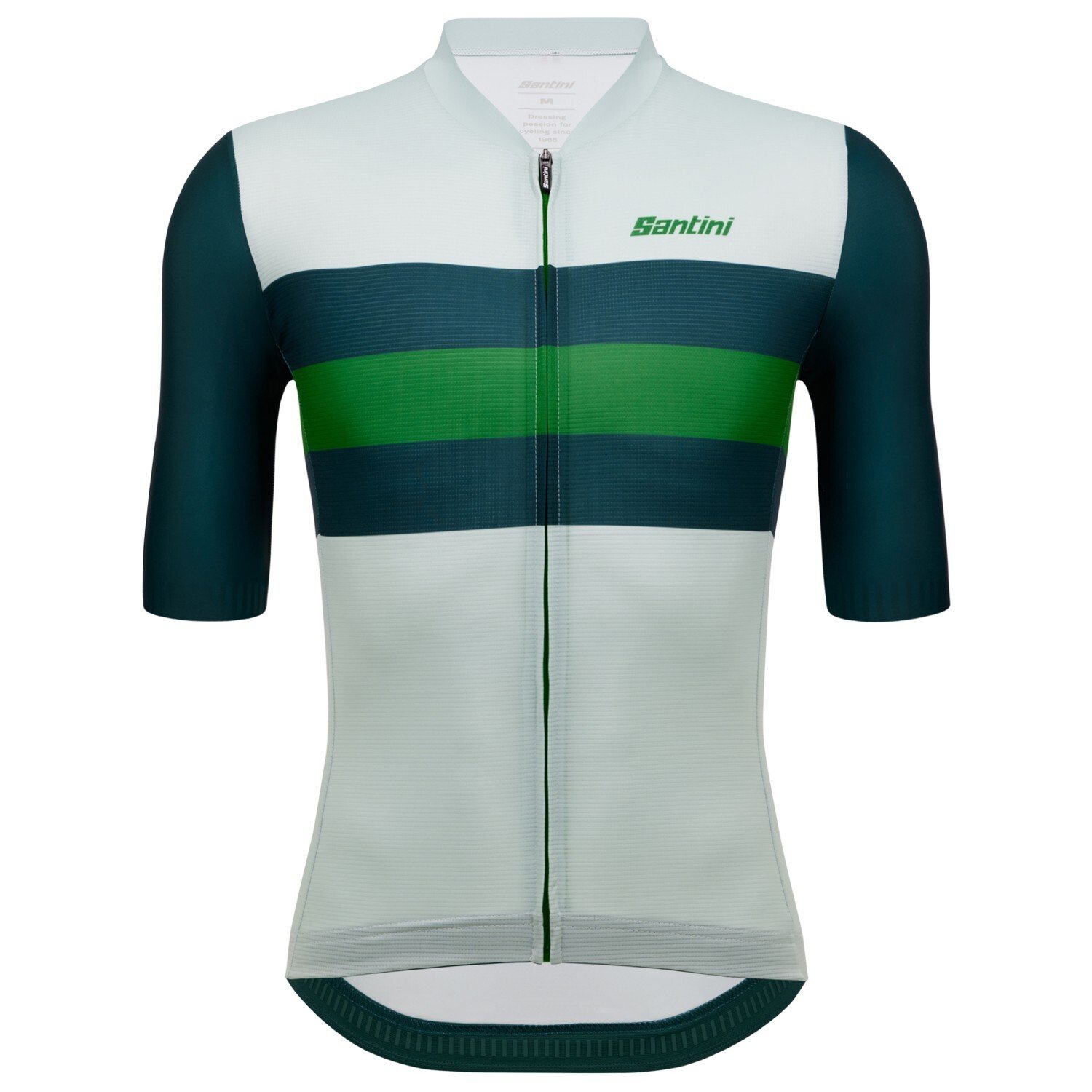 

Велосипедный трикотаж Santini Eco Sleek Bengal, цвет Verde