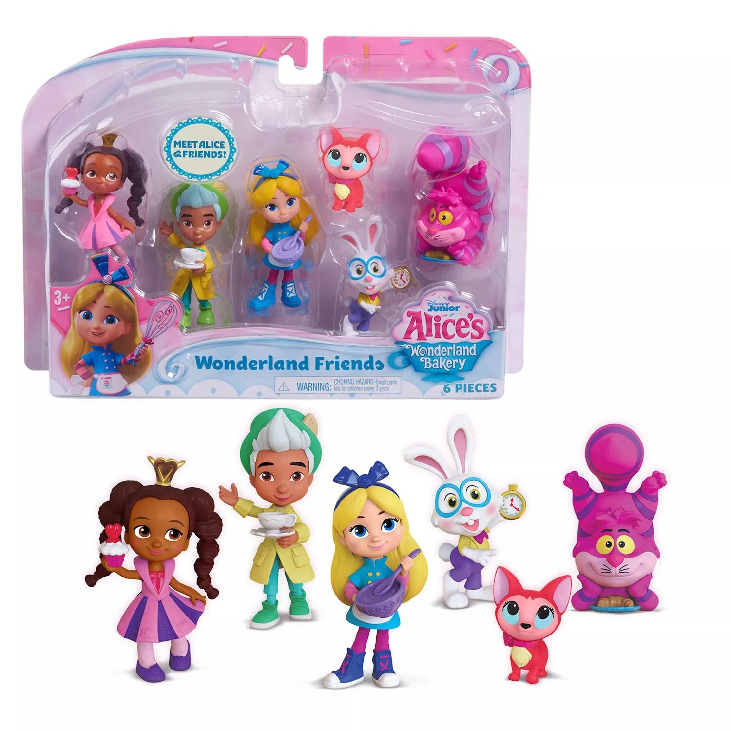 

Набор фигурок Disney Junior Alice's Wonderland Bakery Wonderland Friends от Just Play Just Play