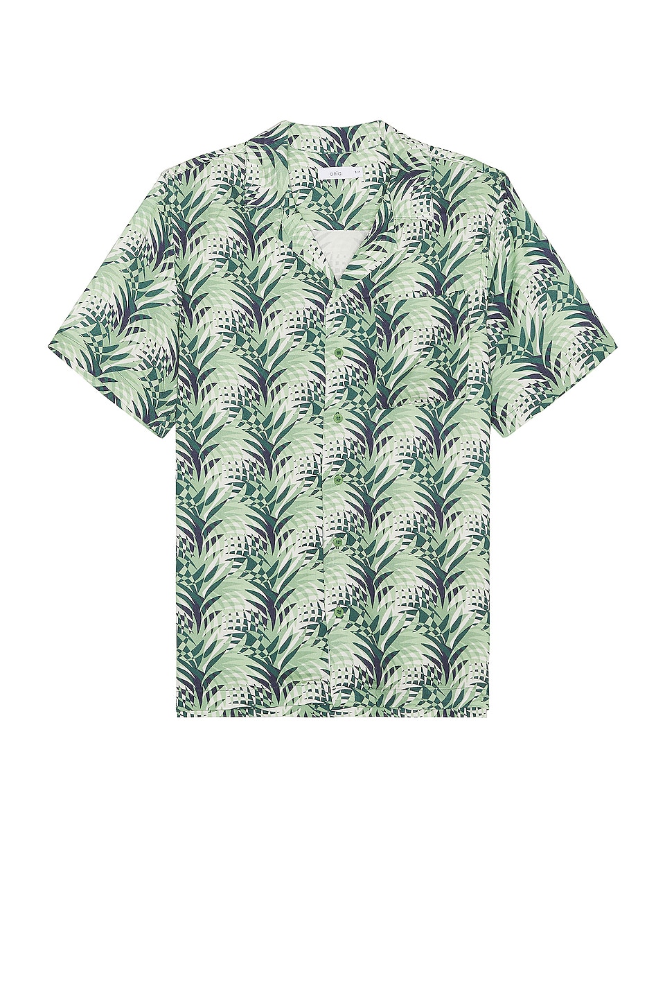 Рубашка onia Convertible Camp, цвет Optic Leaves