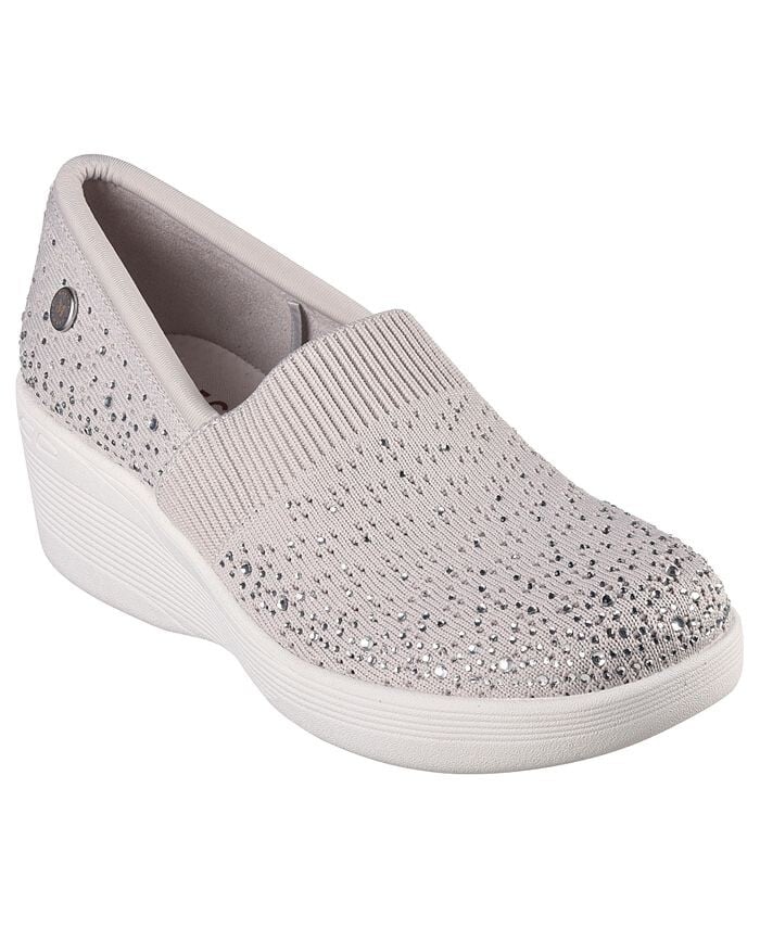 

Женские повседневные слипоны Martha Stewart Pier-Lite Reflection от Finish Line Skechers, серый