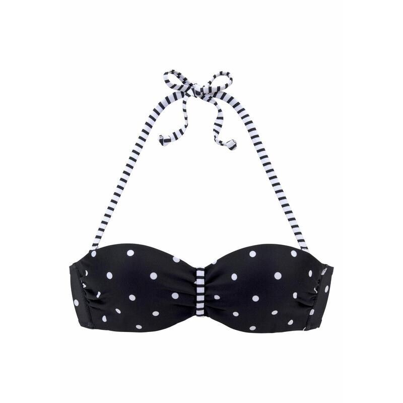 

s.Oliver Beachwear купальник-бандо на косточках «Одри» для женщин, цвет schwarz