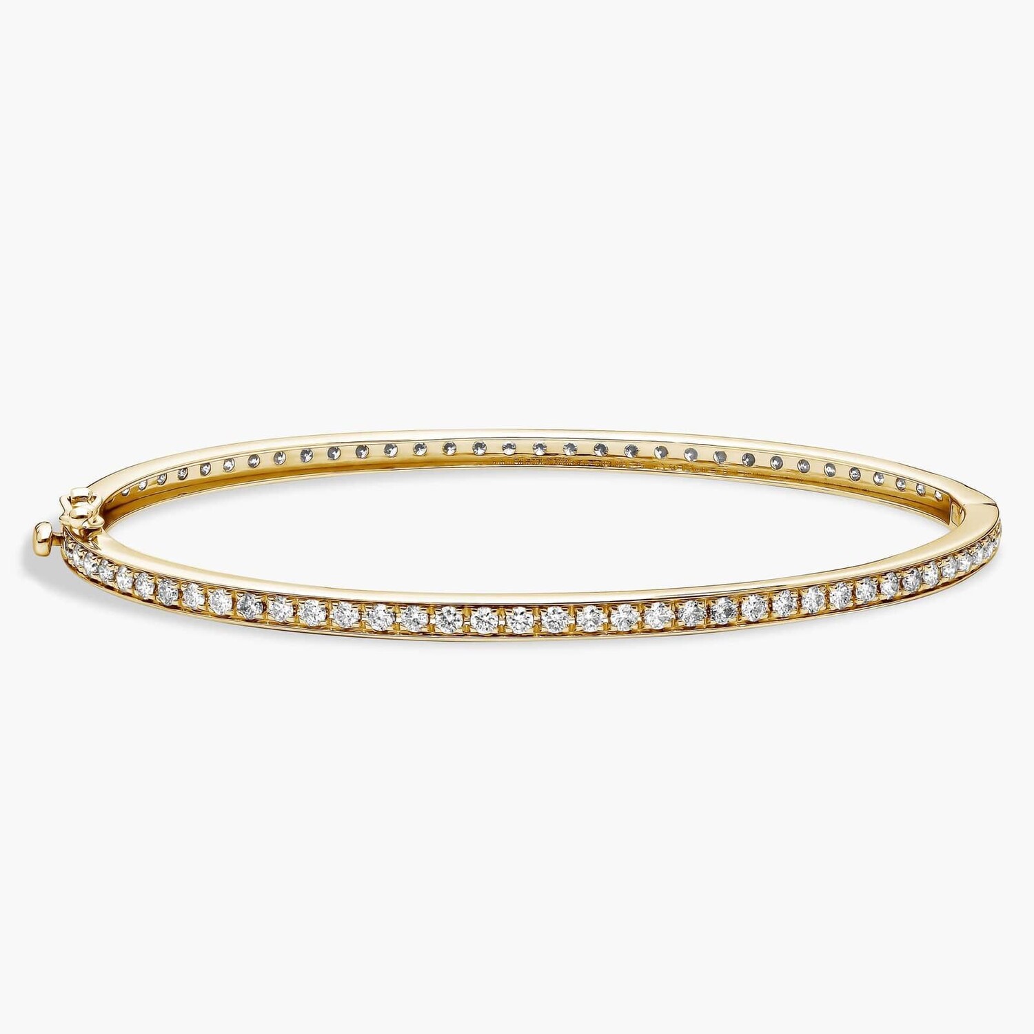 

Браслет с бриллиантами Eternity из 18-каратного желтого золота (2 карата). Blue Nile