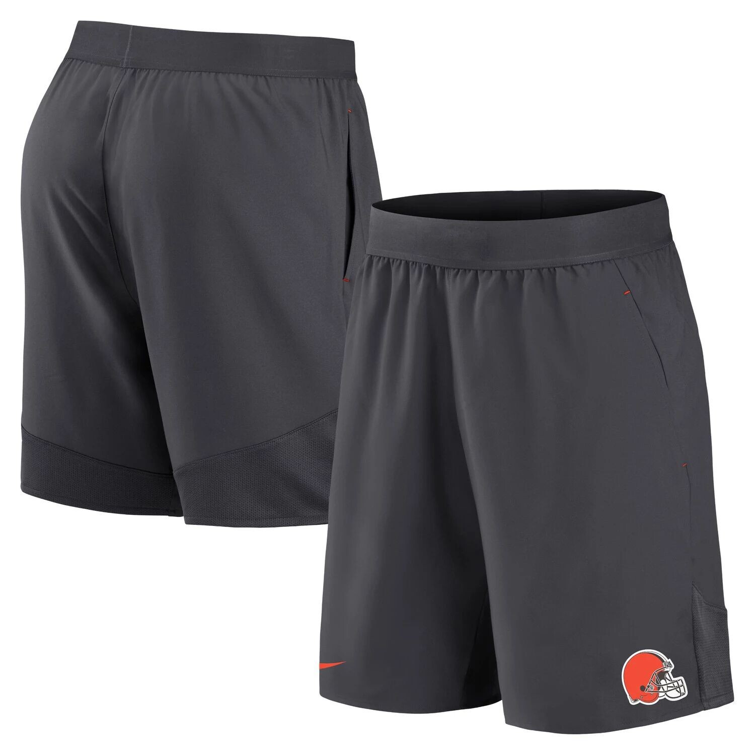 

Мужские шорты из эластичной ткани антрацитового цвета Cleveland Browns Nike