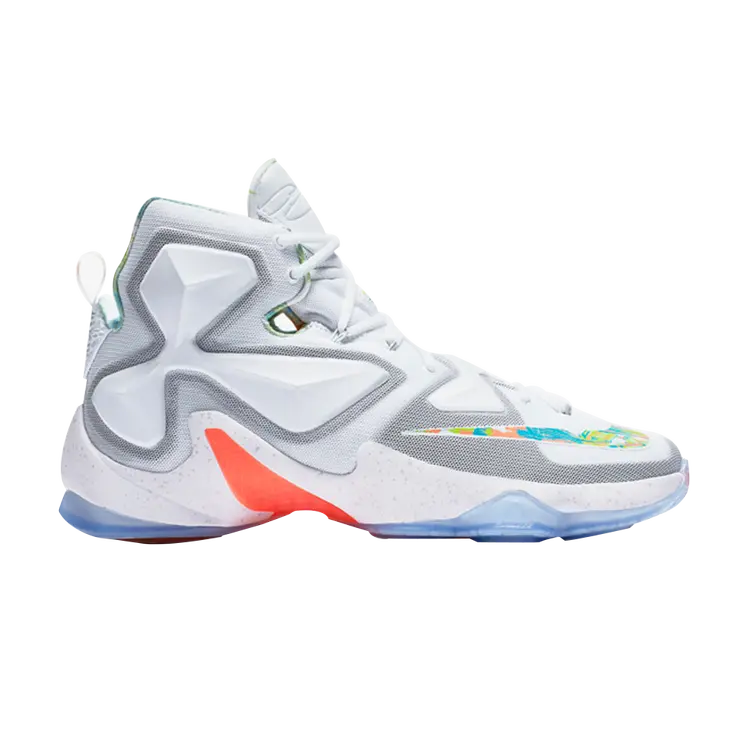 

Кроссовки Nike LeBron 13 'Easter', белый, Белый;серый