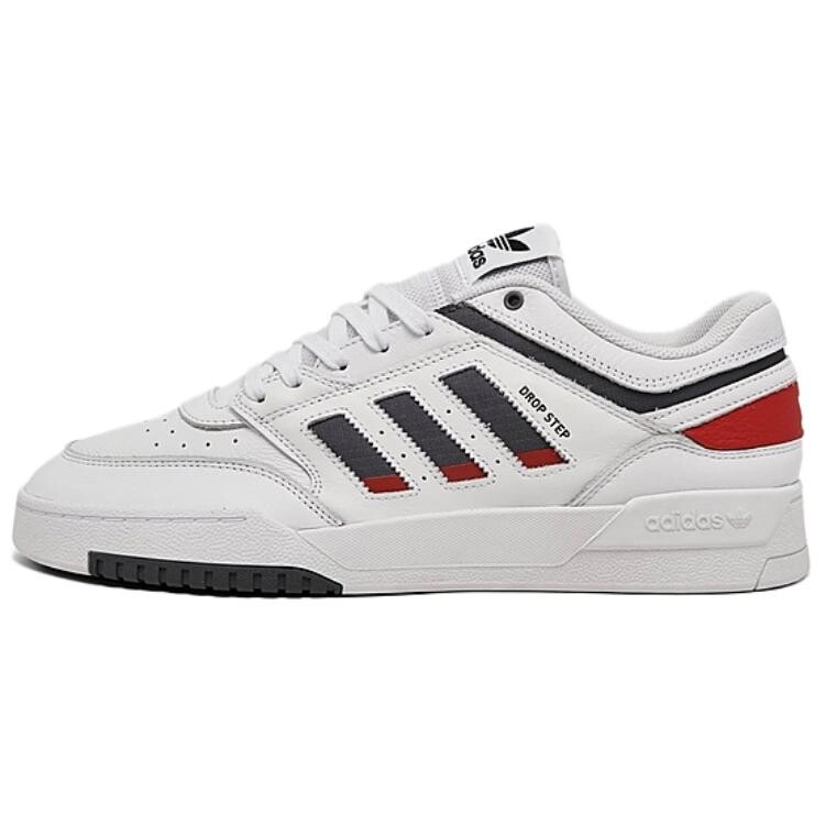 

Кроссовки adidas originals Drop Step Skateboarding Shoes Men Low-top White/Black, белый/черный