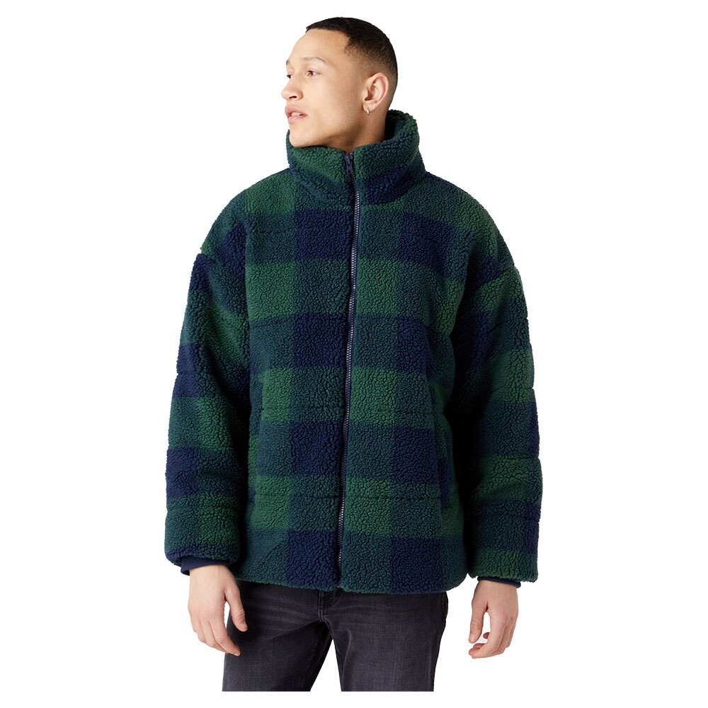 

Куртка Wrangler Check Sherpa, зеленый