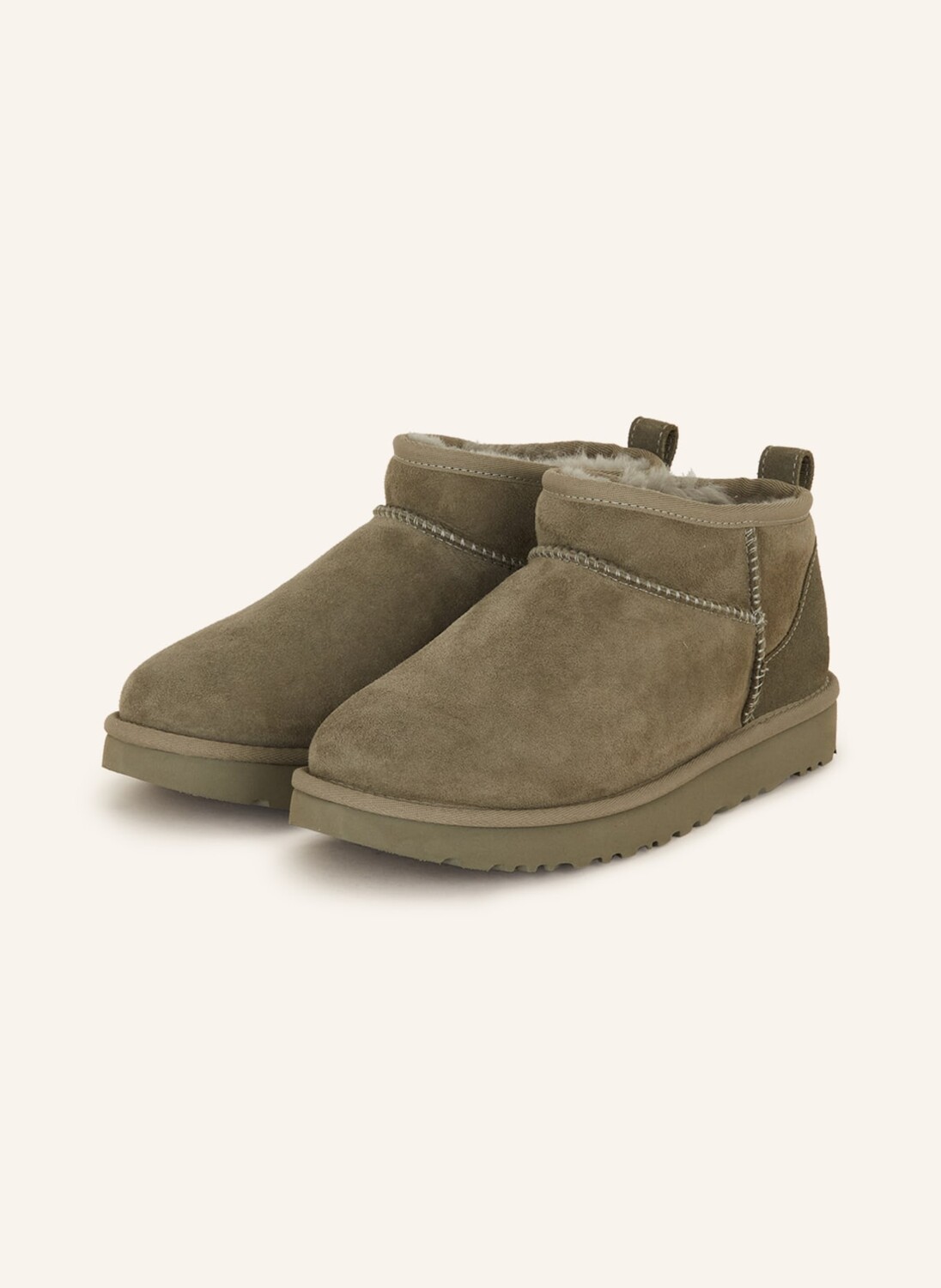 

Угги UGG classic ultra mini, серый