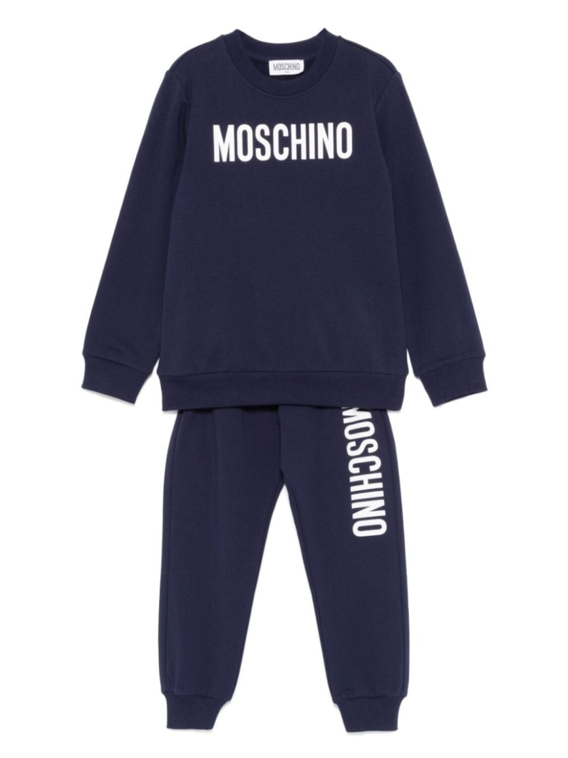 

Спортивный костюм с логотипом Moschino Kids, синий