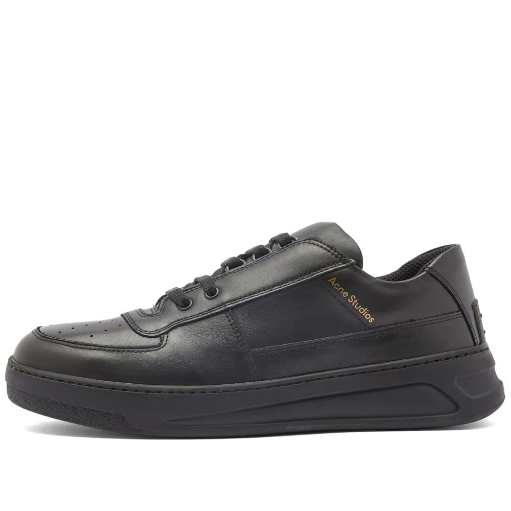 

Кроссовки Acne Studios Perey на шнуровке Friend Face, черный