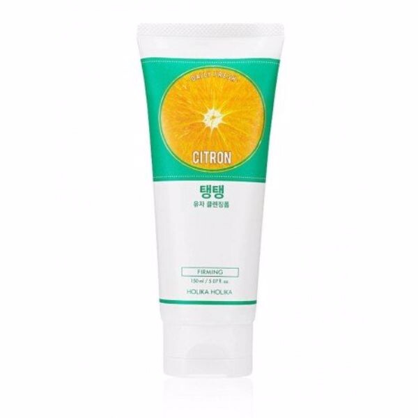 Очищающая пенка для лица Espuma limpiadora facial de limón daily fresh Holika holika, 150 мл