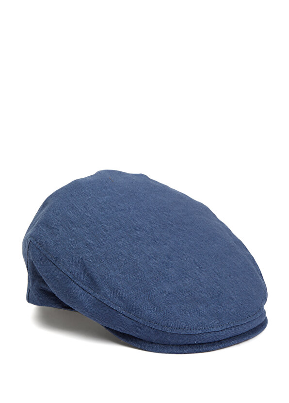 Синяя мужская льняная шляпа Doria
