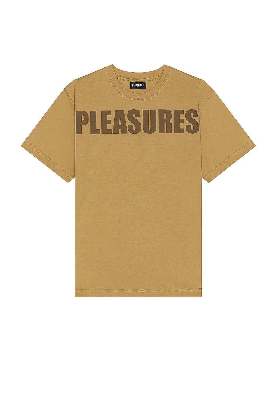 

Футболка Pleasures Expand Heavyweight, коричневый