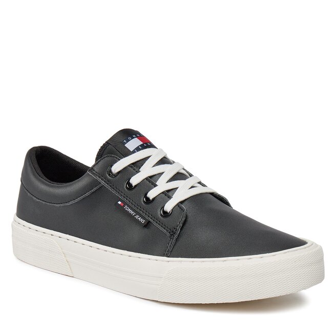 Кроссовки Tommy Jeans TjmVulc. Skate, черный кроссовки skate canvas mid tommy jeans белый