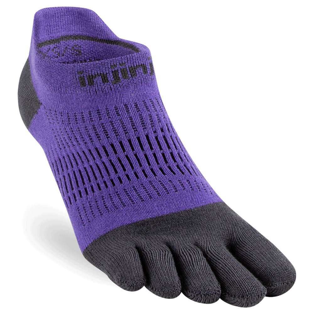 

Носки Injinji Run Lightweight No-Show, фиолетовый