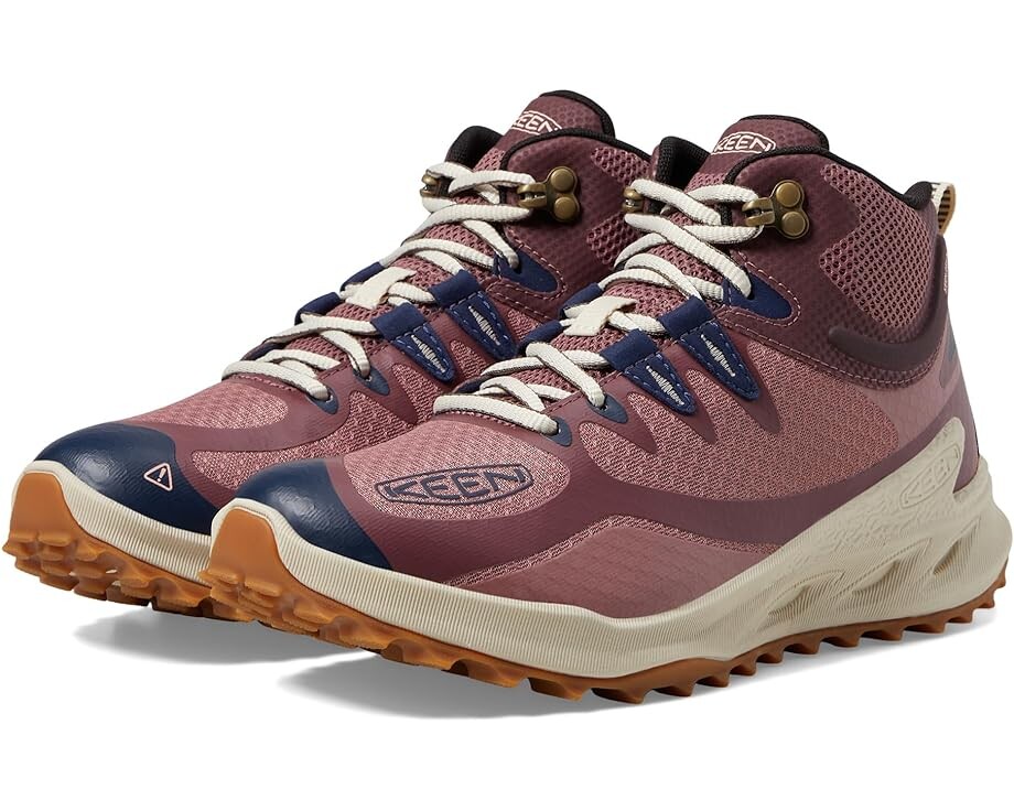 

Кроссовки KEEN Zionic Mid Wp, цвет Nostalgia Rose/Peach Parfait