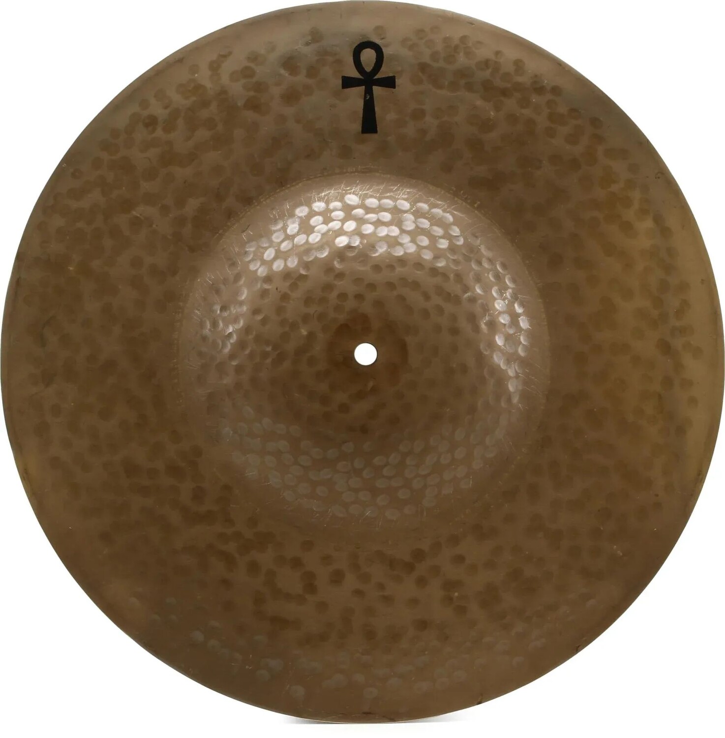 

A&F Drum Company 16-дюймовая латунная одинарная тарелка хай-хэта ANKH - средняя