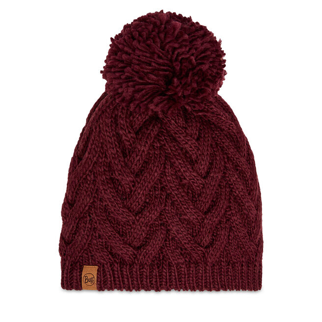 

Шапка Buff KnittedFleece, вишневый/бордовый