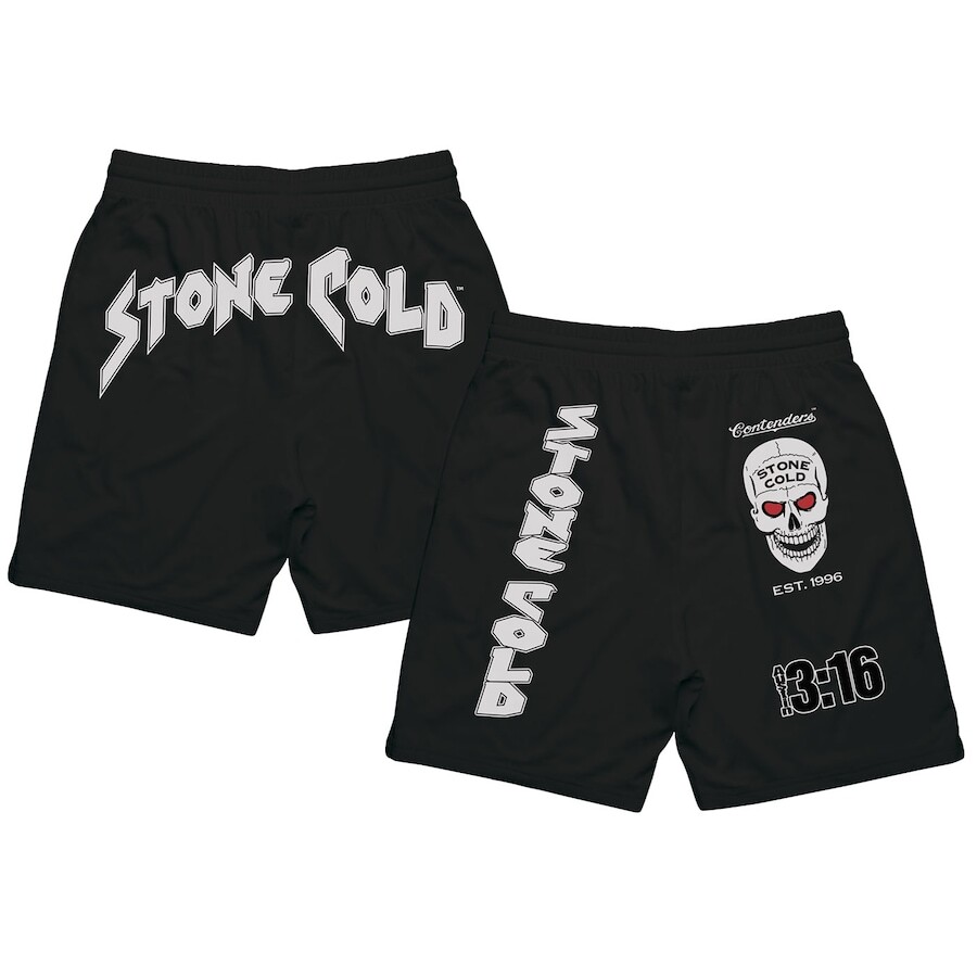 

Шорты WWE Authentic Stone Cold Steve Austin, черный