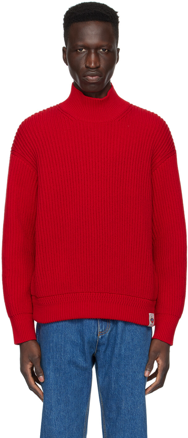 

Водолазка с красным флагом Bally
